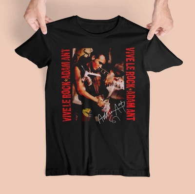 $21.84 • Buy New Rare  ADAM ANT Live In Concert Heavy Cotton Black All Size Shirt PK810