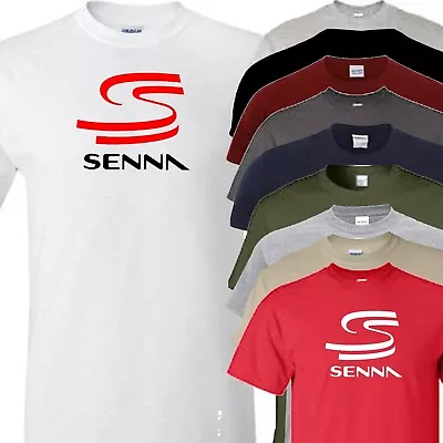 Ayrton Senna T-Shirt Senna Novelty Car Racing Design • £13.50