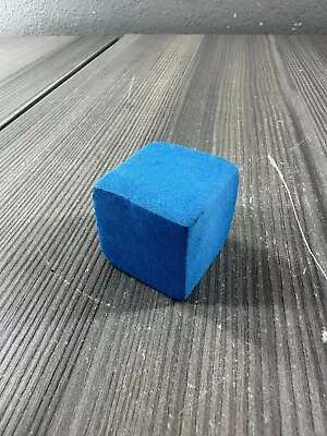 Small Foam Cube Square For DIY Crafts Or Display Purposes Beautiful Blue Color • $8.35