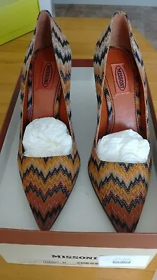 £80 • Buy Missoni Shoes Size 6 Classic Style - 4 Inch Heel