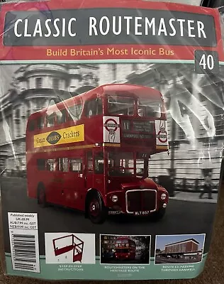 Hachette 1/12 Build The Classic Routemaster Britains Most Iconic Bus Issue 40 • £29.99