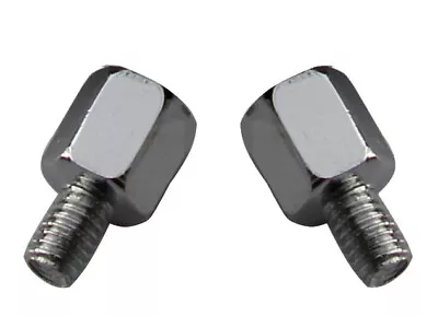 Motorcycle Or Scooter Mirror Adapters - 10mm To 8mm Clockwise Threaded • $8.55