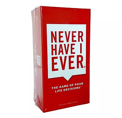 Never Have I Ever Party Card Game Classic Edition 550 Cards Set 17+ Years New  • $47.43