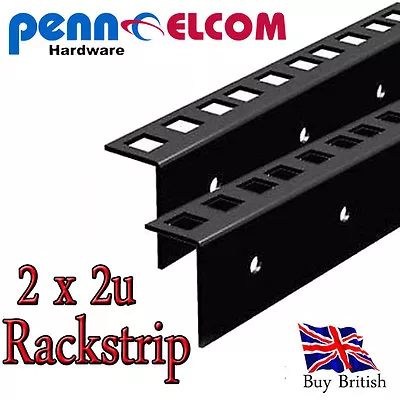 2U Rackstripdata Stripservers Rack Strip Flightcase X 2 • £5.49