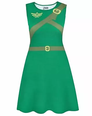 The Legend Of Zelda Women's Official Classic Costume Dress • $52.79