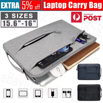 For MacBook Air 13  15  16  Macbook Pro Laptop Sleeve Travel Bag Carry Case OZ • $13.25