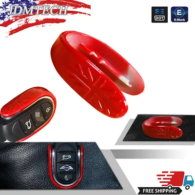 For MINI Cooper F55 F56 F57 F60 3D Union Jack Red Smart Key Fob Case Cover Shell • $9.99
