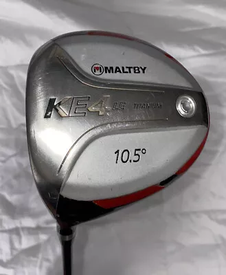 Used Maltby KE4 LE 10.5* LH Driver Tommy Armour R Flex Graphite Shaft Red Black • $24.99