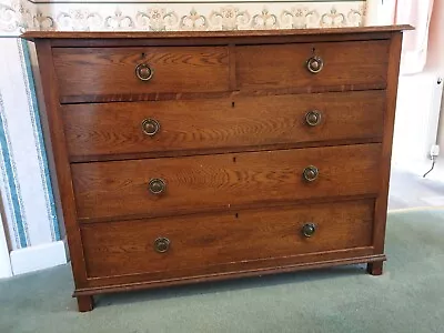 Chest Of Drawers In Golden Oak • £140