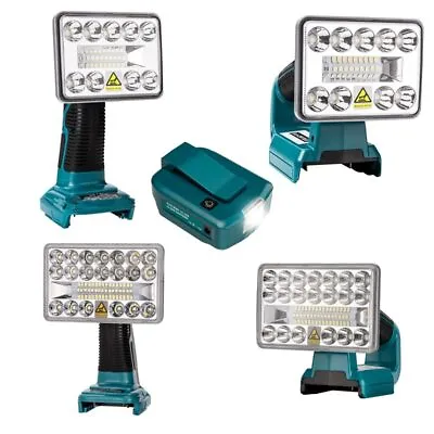 LED Flashlight Lamp For Makita 18V Li-ion Battery With USB Emergency Spotlight • $31.99