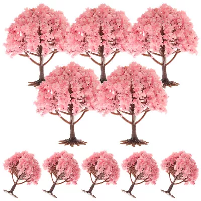 Mini Blossom Tree Model Miniatures Artificial Centerpiece-SC • £11.29