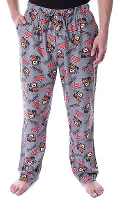 Disney Men's Cars Mater Cartoon Toss Print Character Sleep Pajama Pants • $33.93