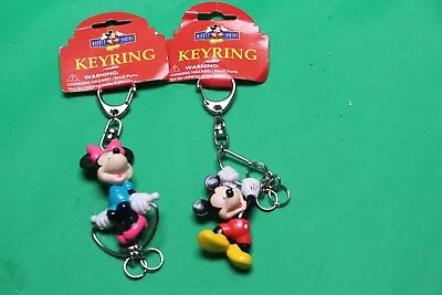 Mickey Mouse Swing Ring Key Ring Minnie Mouse Key Chain • $20