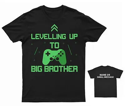 £9.99 • Buy Levelling Up To Big Brother Gamer Gaming T-shirt Level Levelled Announcement 