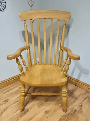 Grandfather Large Carver Chair Traditional Farmhouse - 2 Available • £185