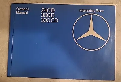 1980 Mercedes-Benz 240 D 300D 300 CD Owners Manual • $19.99