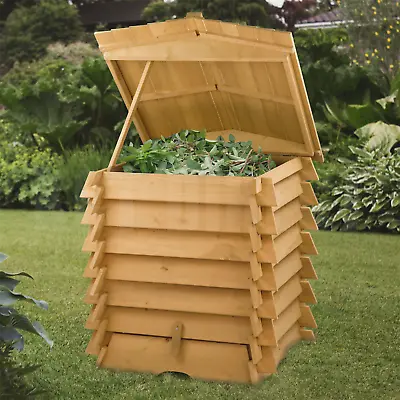 £73.95 • Buy Garden Composter Beehive Compost Bin Soil Slatted Eco Food Waste Converter
