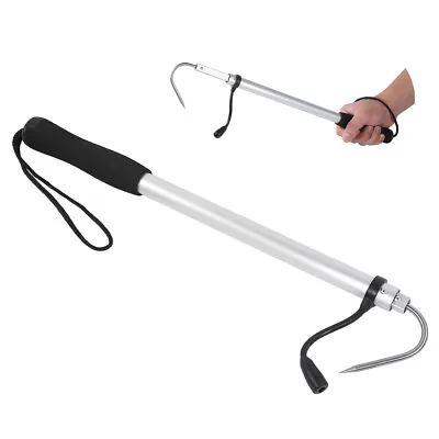 £9.02 • Buy Stainless Steel Telescopic Fishing Gaff Hook Sea Fishing Aluminium Alloy