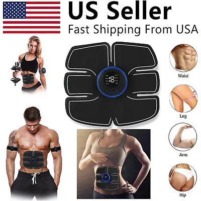 Ultimate Stimulator Workout Abdominal Muscle Core Toner Belt Fat Burner Shaper  • $7.39