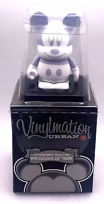 DISNEY Vinylmation URBAN Series 8 - WHITE TONAL MICKEY Topper + Mystery UNOPENED • $31.95