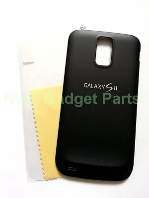 New OEM Samsung Galaxy S2 (Black) T-Mobile T989 Back Cover Battery Door US ~ FL • $8.95