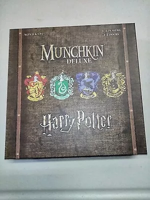 Munchkin Deluxe Harry Potter Hogwarts Board Card Game Wizard. COMPLETE  • $19.99