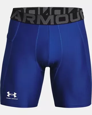 Under Armour 1361596-400 Men's UA HeatGear® Armour 6  Compression Shorts Mens XL • $30