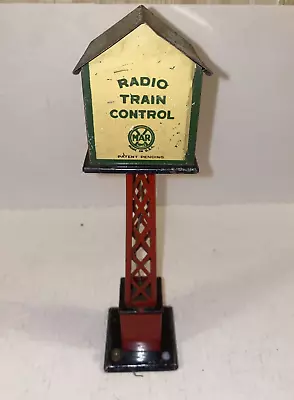 Marx Line Vintage -  Radio Train Control Tower Tin O Gauge • $25