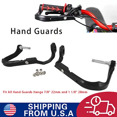 Dirt Bike Universal Hand Guards Nylon 7/8 1 1/8  Brush Handlebar Bar For Sur Ron • $27.99