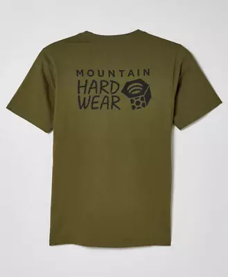 Mountain Hardwear Logo Men's Outdoor Tee T-Shirt Green NEW L • $22.99