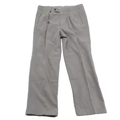 HiLTL Men's 32 X 30 Beige Dress Pants • $22.49