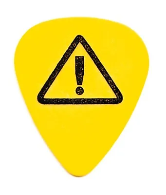 Green Day Billie Joe Armstrong Yellow Guitar Pick - 2000-2001 Warning Tour • $49.99