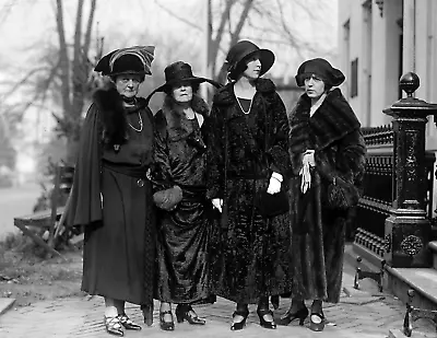 $12.73 • Buy 1922 Four Women At Equal Rights Conference Vintage/ Old Photo 8.5  X 11  Reprint