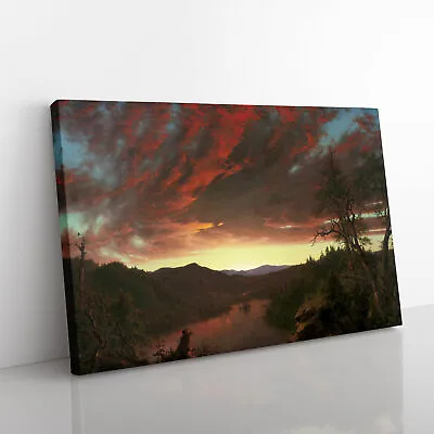 Twilight In The Wilderness By Frederic Edwin Church Canvas Wall Art Print Framed • £24.95
