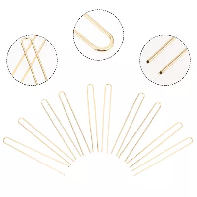 10PCS U Shaped Headdress U Shaped Hair Stick Vintage Hair Sticks French Hair Pin • $7.32