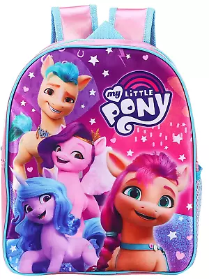 Kids Girls Toddler Nursery My Little Pony Backpack School Bag Rucksack Bag • £7.95