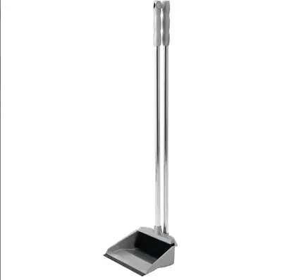 £21.95 • Buy Addis Metallic Grey Long Handled Dustpan And Brush Set 501043 New +24h Delvery