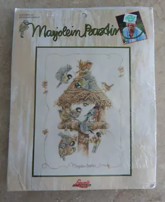 New Marjoein Bastin Cross Stitch Kit GATHERING #115607 Birds Animals Nature • $39.99