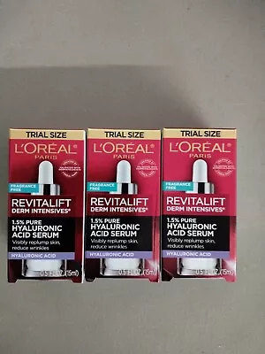 3 Pk L'Oreal Paris Revitalift Derm Intensives Glycolic Acid Serum - 0.5 Fl Oz -  • $15