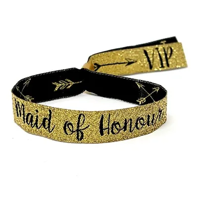 Maid Of Honour Hen Party Bridal Party Wristbands / Team Bride Tribe Accessories • $2.49