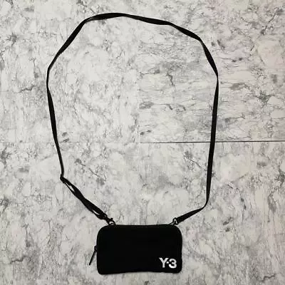 Y-3/Wisely Shoulder Bag Black Men Yohji Yamamoto Hand Shoulder Bag Y-3 Limited C • $197.34