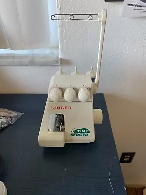 Singer Tiny Serger Overedging Sewing TS380/ No Power Cord/ No Pedal. Untested • $30