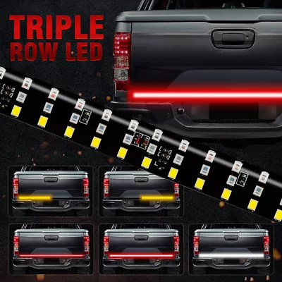 60  Tailgate LED Strip Bar Truck Stop Brake Turn Signal Tail Light For Ford F150 • $13.99