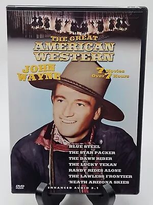 The Great American Western - John Wayne 7-Film Collection (DVD 2003) DISC ONLY • $2.99