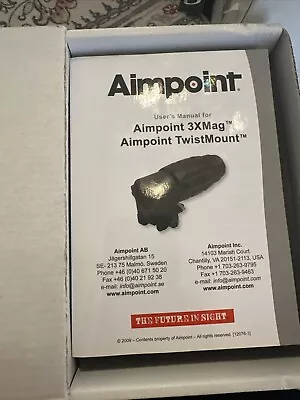 Aimpoint AB W/twist Mount & Spacer THESE ARE REAL AIMPOINT MAGNIFIERS • $300