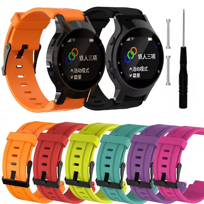 Replacement Silicone Wrist Bracelet Watch Band Strap For Garmin Forerunner 225 • $15.39