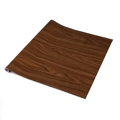 67.5cm X 1m Up To 15m D-c-fix WALNUT MEDIUM Sticky Back Plastic Vinyl Wrap Film • £9