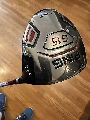 PING G15 DRIVER 10.5* TFC149 D Stiff GRAPHITE SHAFT Titanium Head W/ Head Cover • $270