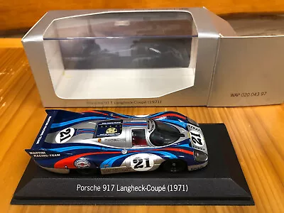 1/43 Porsche 917L #21 Le Mans 1971 Porsche Dealer WAP 020 043 97 • $70