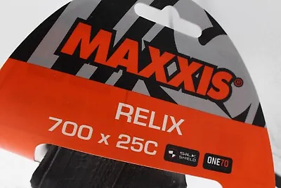 Maxxis Relix Road 700x25c Tire M215 Silkshield Puncture Protection 170TPI • $29.97